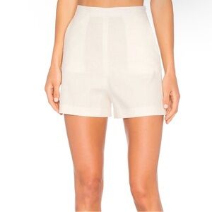 Theory Tarrytown Stretch Linen Shorts NWT